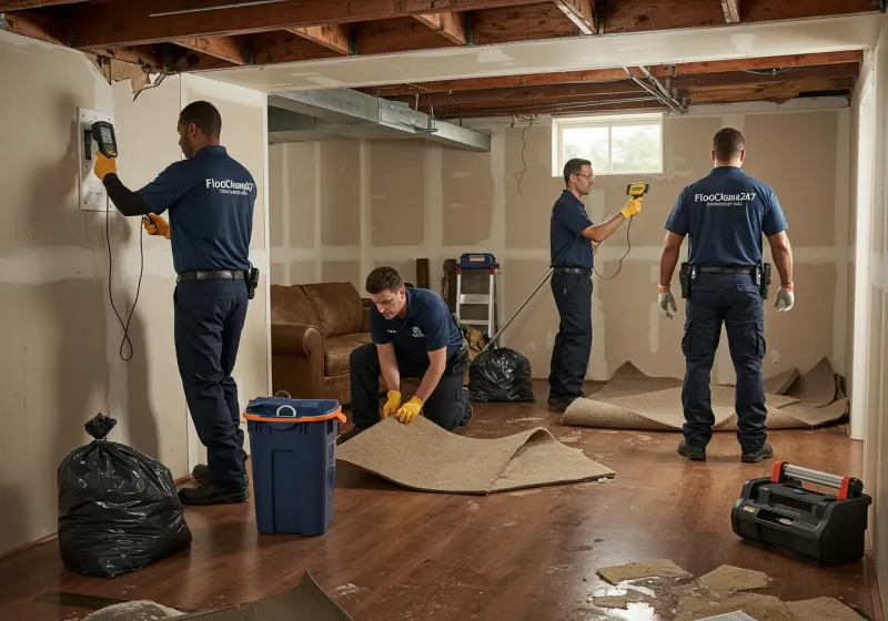 Flood DamageMaterial Assessment and Debris Removal process in Fox Island, WA